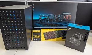 Complete Gaming Desktop Package i7 12th Gen 32GB RAM 1TB SSD 8GB Graphics WIN 11 - Refurbished